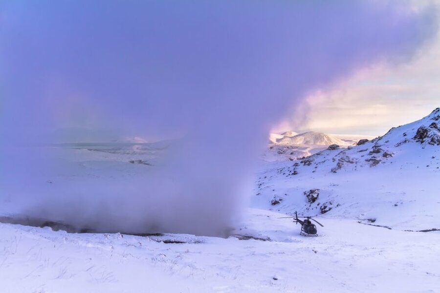 1-Hour Helicopter Tour in Iceland: The Geothermal Tour - Above Reykjavik, Colorful Mountains, and Bubbling Hot Springs