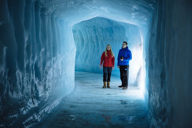 4-Day Small-Group Golden Circle, South Coast and Glacier Tours - Day 2: Jökulsárlón Icebergs, Diamond Beach Blue Ice, and a Vatnajökull Ice Cave Hike
