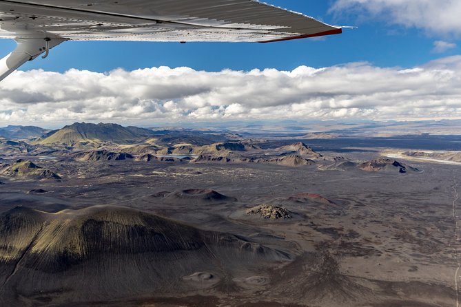 Airplane Sightseeing flight over Laki craters and highland - Inside the Plane: What Comfort and Photo Angles Feel Like
