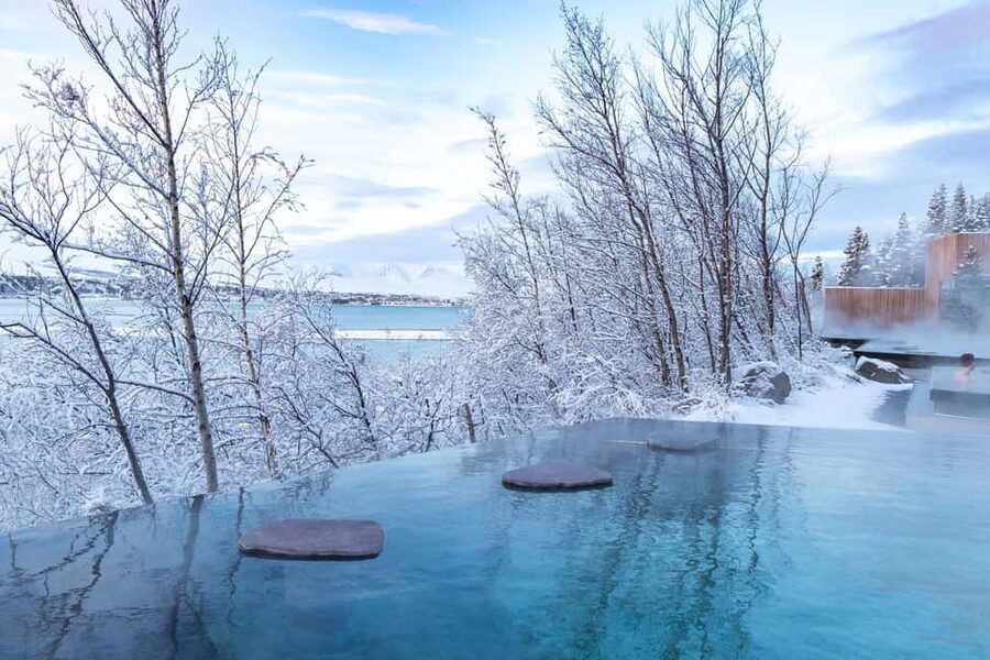 Akureyri: Goðafoss, Christmas House, and Forest Lagoon Tour - Forest Lagoon: The Geothermal Soak You Actually Want to Stay for