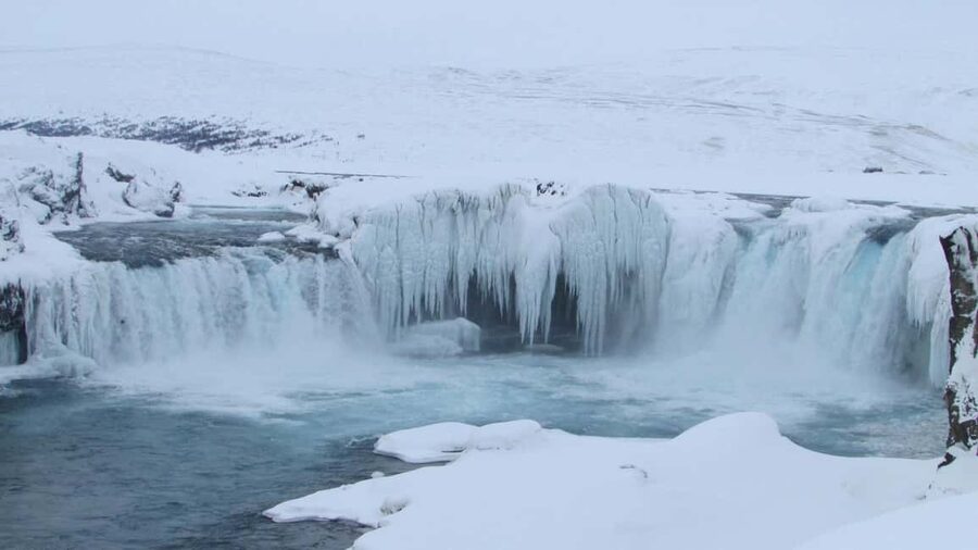 Akureyri: Goðafoss, Christmas House, and Forest Lagoon Tour - Getting Set Up with The Traveling Viking Pickup