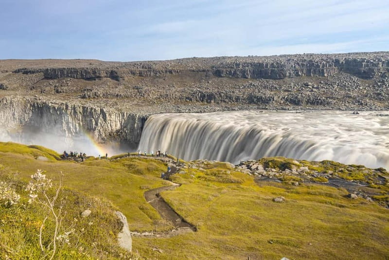 Akureyri Port: Dettifoss, Goðafoss and Lake Mývatn Tour - Hverfjall crater hike: a moderate uphill for panoramic payback