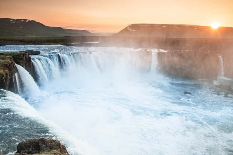 Akureyri Port: Lake Mývatn & Goðafoss Guided Tour with Lunch - Hverir boiling mud pools: wear shoes, bring patience, and breathe through it