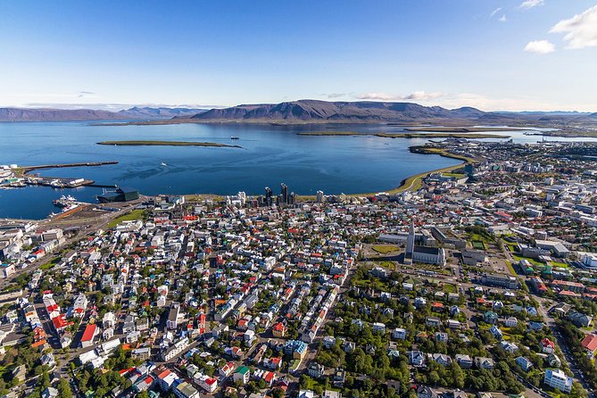 ATV & Helicopter Adventure Tour from Reykjavik - Part 2: Norðurflug helicopter over Reykjavik and the mountain-top landing