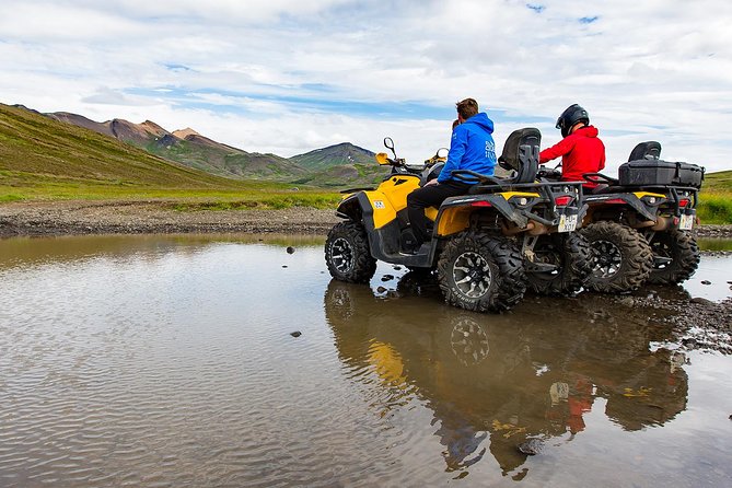 ATV & Helicopter Adventure Tour from Reykjavik - Part 1: Quad biking near Reykjavik, safety gear, and the mountain view payoff