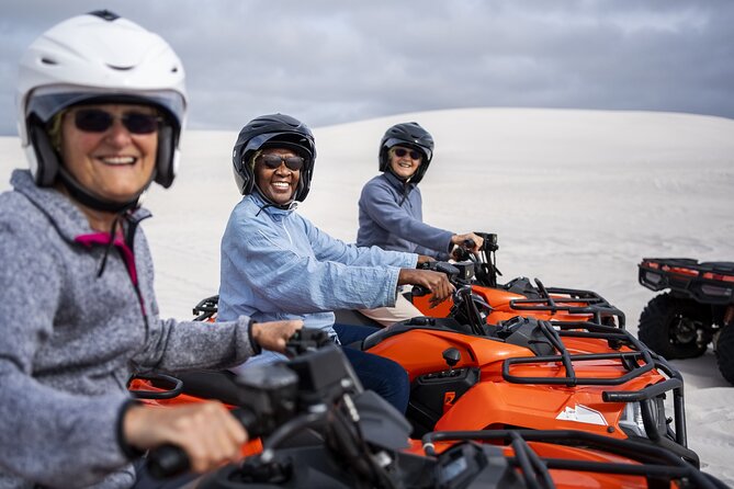 ATV Quad biking in Husafell - Getting suited up at the Húsafell Activity Center