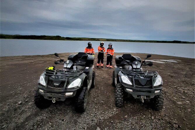 ATV Reykjavik Adventure and View - The Route Start: Into the Countryside Near Hafravatn