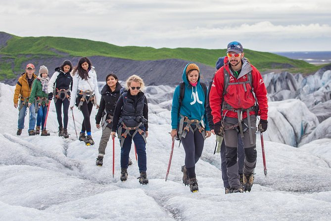 Blue Ice Discovery – Guided Glacier Hike from Skaftafell - Meeting at Skaftafell base camp and handling your own transport