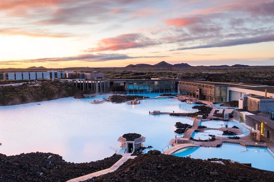 Blue Lagoon: Admission Package with Drink, Towel, and Mask - Sauna, Steam Room, and the Massage Waterfall Rhythm