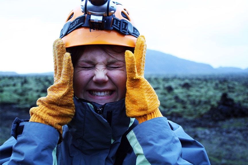 Caving & ATV full day adventure From Reykjavik - Raufarhólshellir lava cave: what “pitch-black” really means