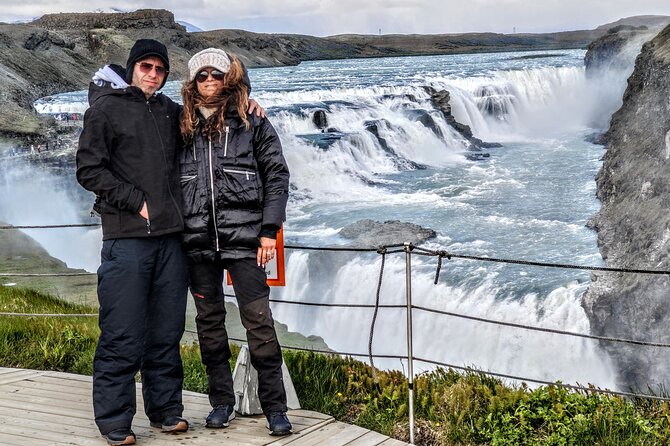 Combo Tour: Private Golden Circle with South Coast from Reykjavik - Skógafoss: walk right up to the 60-meter waterfall
