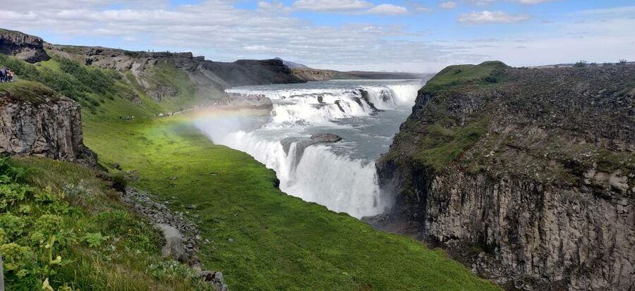Day tour from, Reykjavik, KEF, Hveragerði, Selfoss or Hella - Borgarfjörður Silver Circle: Deildartunguhver hot springs, Hraunfossar falls, and Grábrók