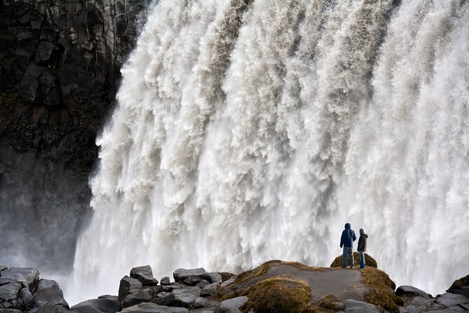 Dettifoss and Goðafoss Waterfall Small Group from Akureyri Port - Dettifoss: the roar, the mist, and the 44-meter drop