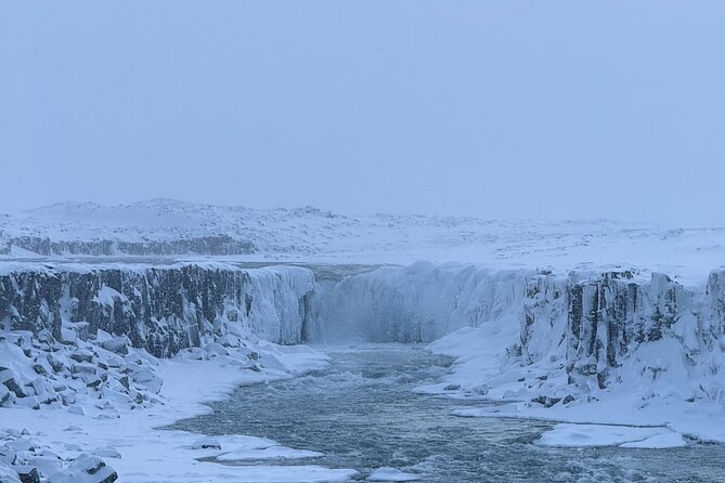 Dettifoss Waterfall - Europes most powerful waterfall - Selfoss right after Dettifoss: the short leg that makes the day feel longer