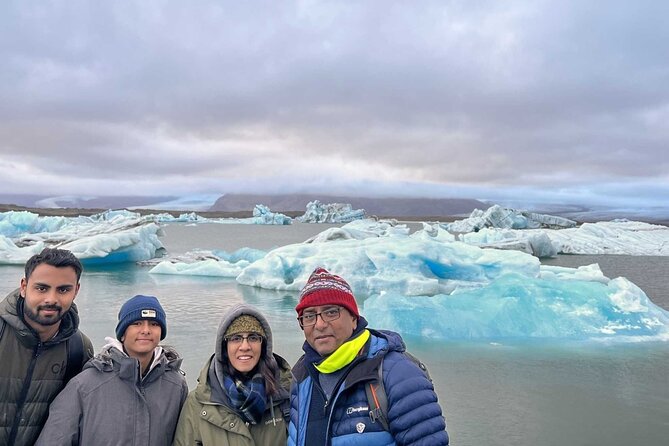 Diamond Beach & Jökulsárlón Floating Glacier Guided Day Tour - Stop 2 at Diamond Beach: ice diamonds on black sand