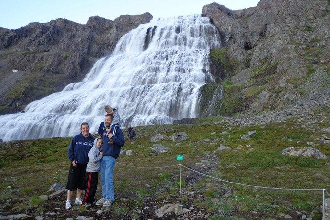 Dynjandi Waterfall in a Supertruck - Where Dynjandi (Fjallfoss) earns its reputation