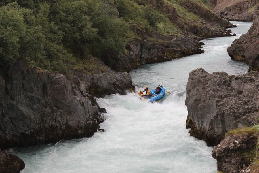 East Glacial River Extreme Rafting - The East Valley drive, plus the safety briefing that sets the tone
