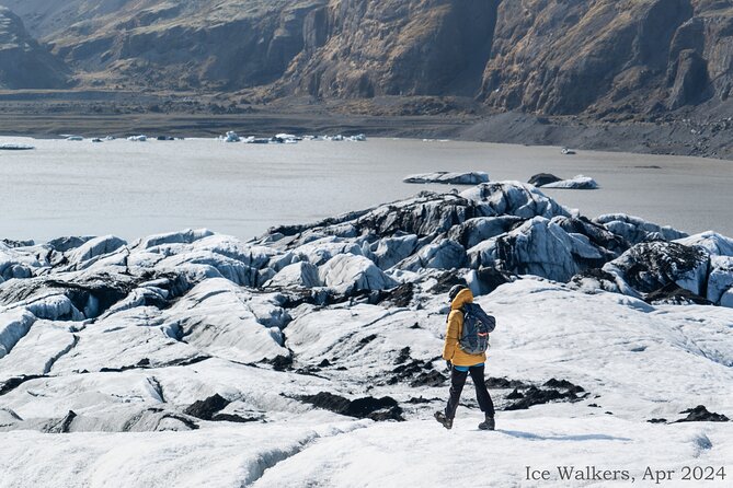 Easy Hike on Sólheimajökull Glacier - Gear Handoff at the Sólheimajökull Parking Lot, Then It Gets Real