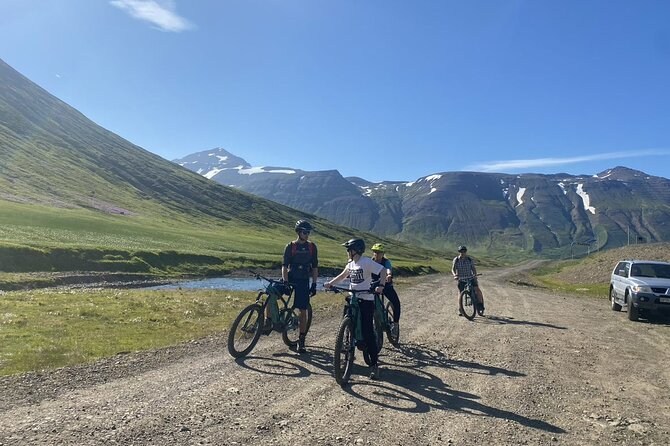 Electric Mountain biking tour in North Iceland - Starting point in Siglufjörður, and what the day is likely to feel like