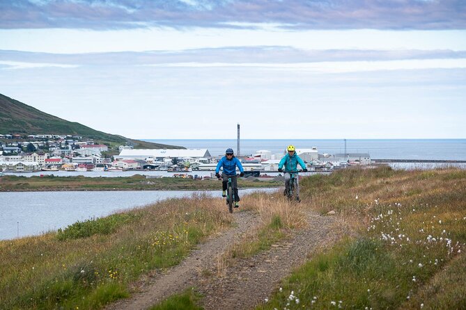 Electric Mountain biking tour in North Iceland - Electric mountain biking from Siglufjörður, where the coast meets big hills
