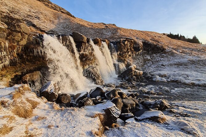 Explore the Waterfalls of the South Coast - Gluggafoss and Merkjarfoss: Seeing the Water From Inside the Cave