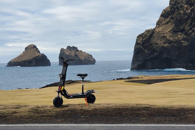 Eyjascooter volcano tour in Westman Island - What makes the scooter feel safer than you think