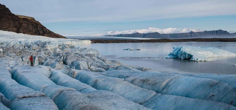 Fjallsárlón: Secluded Glacier Hike and Iceberg Boat Tour - Fjallsjökull glacier hike: crampons on and a 2-hour reality check