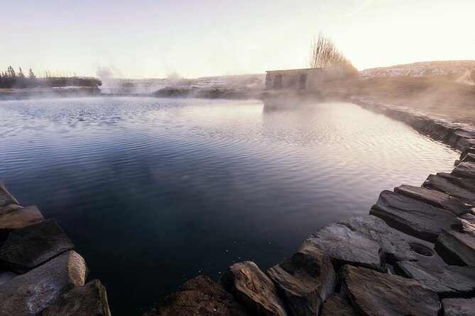 Fludir Secret Lagoon Admission Ticket Only - Walking the geothermal spots around the lagoon