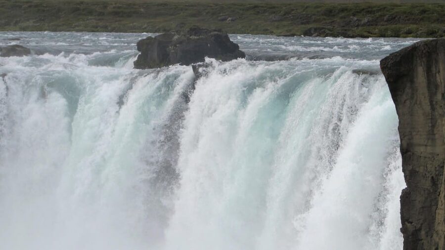 From Akureyri: Diamond Circle Tour with Waterfalls - Godafoss Waterfall: your first real dose of Iceland power