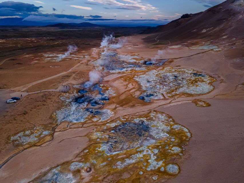 From Akureyri: Myvatn Lake, Craters, & Waterfall Tour - Námaskarð geothermal area: the sulfur smell you can’t miss