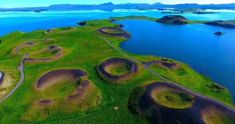 From Akureyri: Mývatn Lake & Goðafoss Waterfall Tour - Skútustaðir pseudo-craters, where geometry meets Iceland geology
