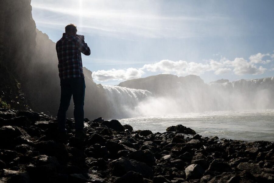From Akureyri Port: Godafoss Waterfall & Forest Lagoon tour - Price and time value from Akureyri Port