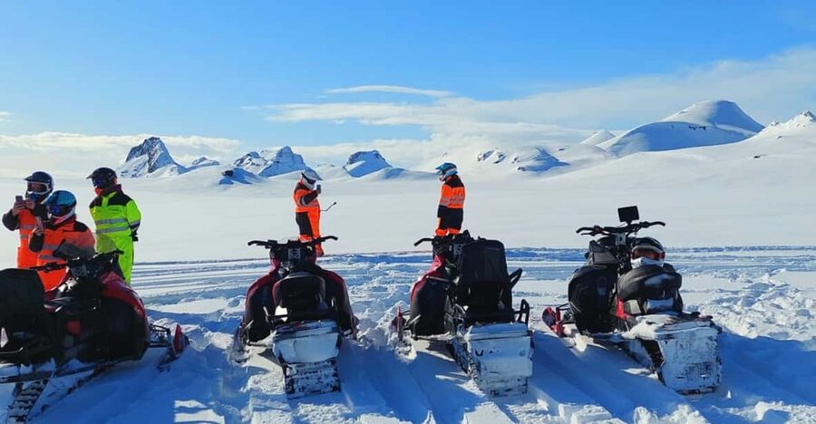 From Geysir: Snowmobile Adventure on Langjökull Glacier - Skjól meeting point: the real start, plus what to bring