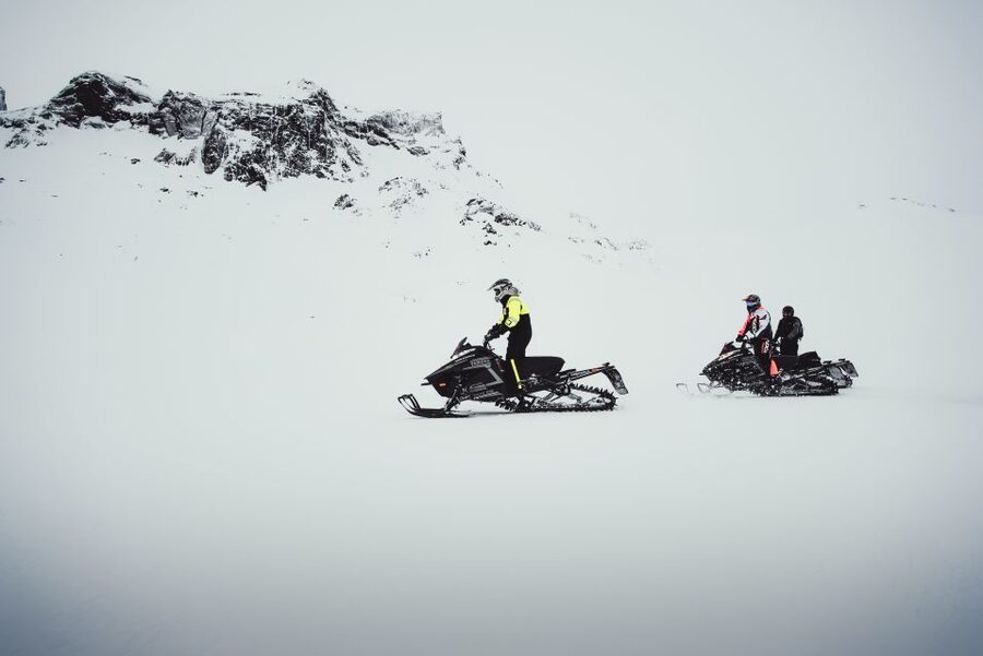 From Gullfoss: Glacier Rush on Langjökull Glacier - One hour on Langjökull Glacier: what fast travel on ice actually feels like