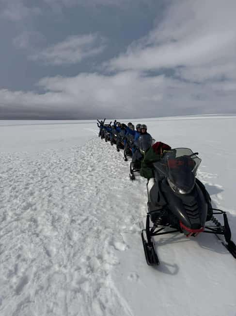 From Husafell: Langjokull Glacier Snowmobile Tour - Húsafell Super-Jeep Pickup: how the day starts on Langjökull time