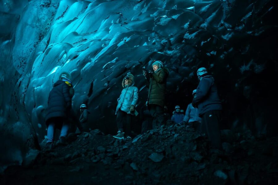 From Jökulsárlón: Vatnajökull Glacier Blue Ice Cave Tour - The super jeep drive out of Jökulsárlón