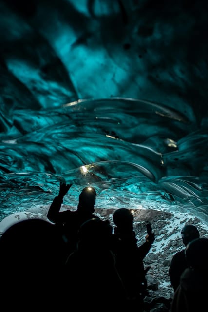 From Jökulsárlón: Vatnajökull Glacier Blue Ice Cave Tour - Inside the blue ice cave: what the colors really mean