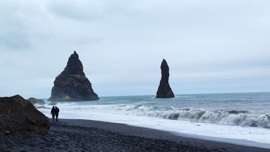 From Reykjavik: 3-Day South Coast Winter Tour with Ice Cave - Vik stop and the long return to Reykjavík