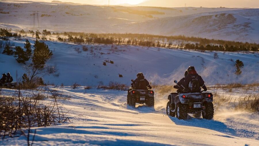 From Reykjavik: ATV Ride and Blue Lagoon Tour with Transfer - Blue Lagoon: 4 hours of soaking, mask, and a drink in the water