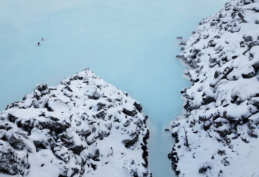 From Reykjavik: Blue Lagoon Entry with Round-Trip Transfers - Check-in at the lagoon: wristband, towel, and your first warm step