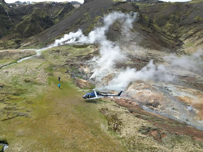 From Reykjavik: Fire And Ice Helicopter Tour with 2 Landings - Thingvellir National Park from Above: Rift Vision in Real Time