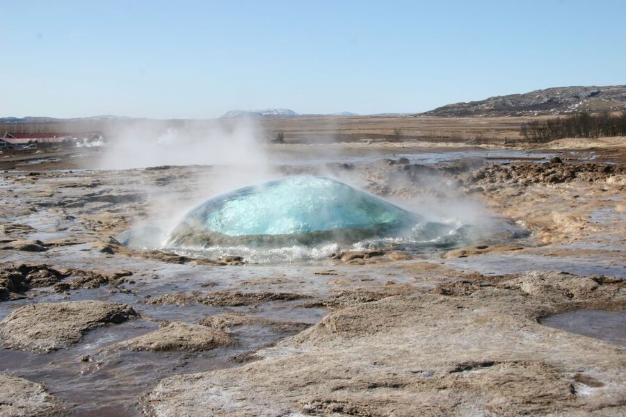 From Reykjavik: Full-Day Horse Riding & Golden Circle Tour - Gullfoss waterfall, glacial power with a tight but workable hour