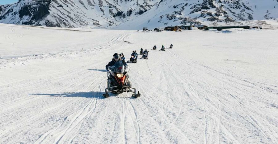 From Reykjavik: Golden Circle and Glacier Snowmobiling - Bus day in Iceland: climate-controlled comfort, Wi-Fi, and lots of windows