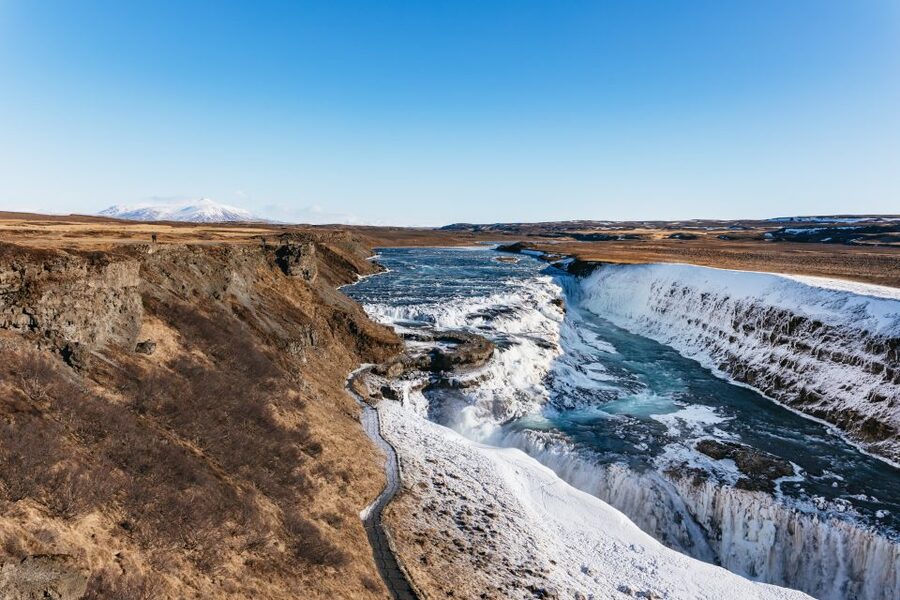 From Reykjavik: Golden Circle and Glacier Snowmobiling - Langjökull Glacier snowmobiling: gear up, ride in a controlled system