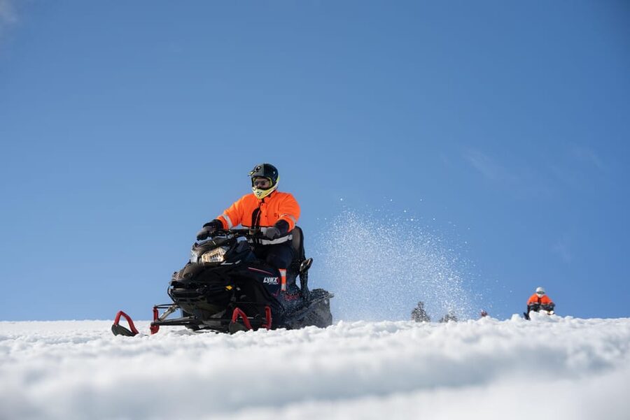 From Reykjavik: Golden Circle and Snowmobiling Tour - Geysir Hot Spring and Strokkur: Watch Eruptions Without Guesswork