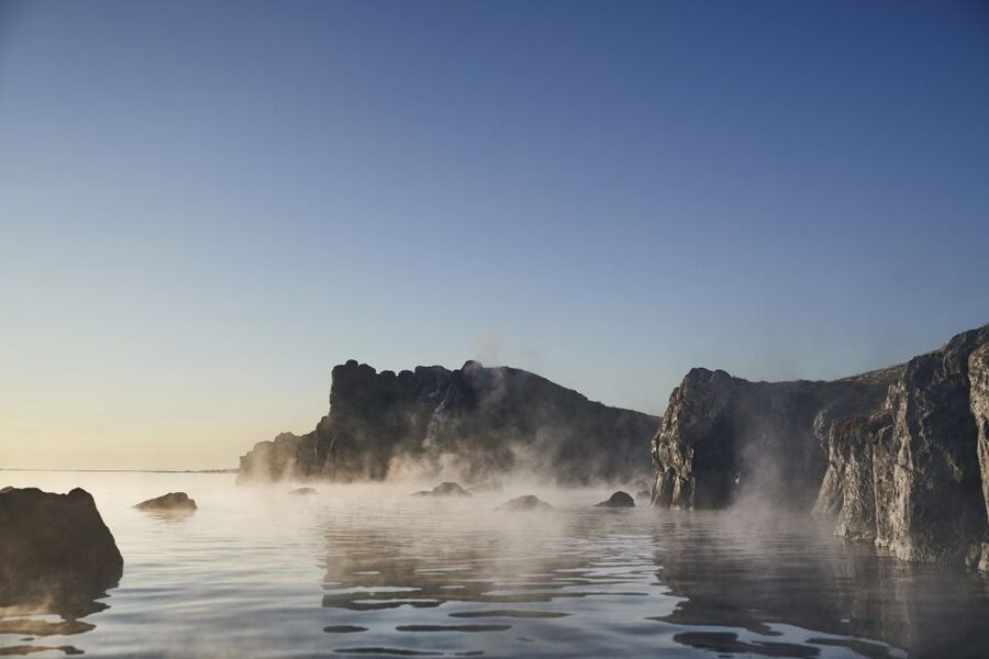 From Reykjavik: Golden Circle Guided Tour & Sky Lagoon Visit - Sky Lagoon on the cliffs: lava views plus the 7-step ritual