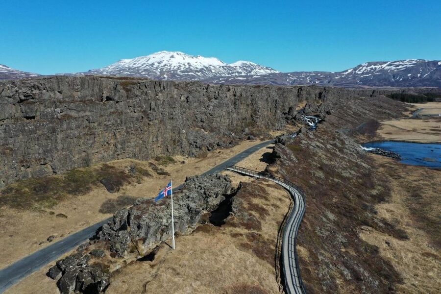 From Reykjavík: Golden Circle Route & Hvammsvik Hot Spring - Kerið Crater: Red Volcanic Walls and a Deep Crater Lake