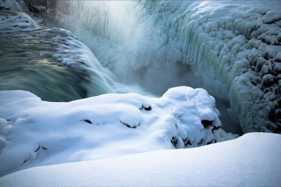 From Reykjavik: Golden Circle & Secret Lagoon Day Tour - Gullfoss: the canyon setting and the two-step drop