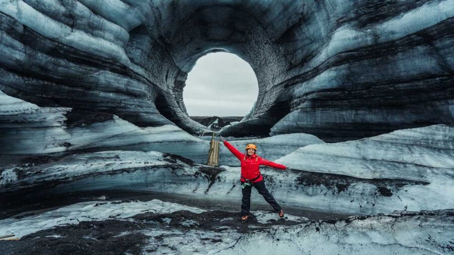 From Reykjavík: Katla Ice Cave and South Coast Tour - The Big Idea: One Day, Ice Cave and Two Waterfall Icons