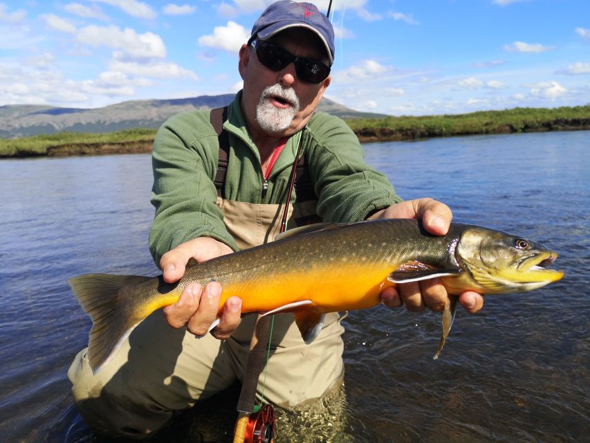 From Reykjavik: Lake and River Fishing Tour - Weather prep: warm layers and rain gear are not optional